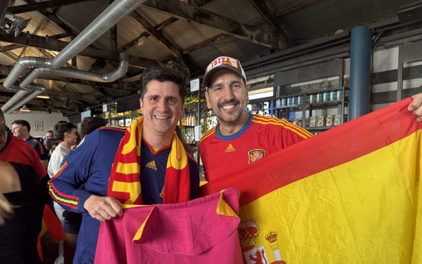 Nacho Fernandez (left) and Javier Yebenes (right).