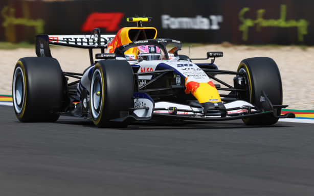Liam Lawson of Visa Cash App Racing Bulls Formula One Team.