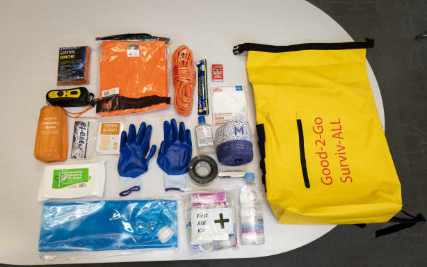 An insight into some essentials of a ‘go bag’.