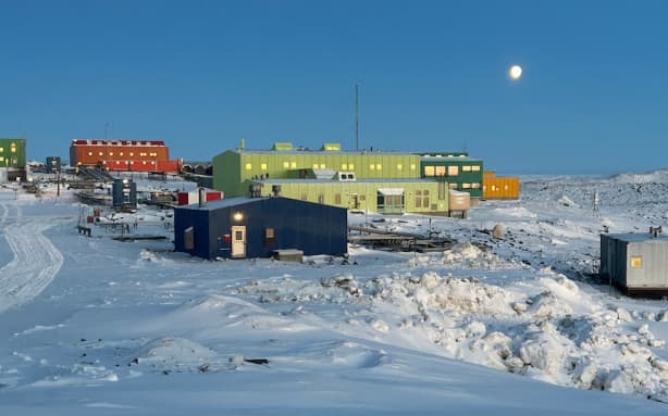 Davis Station, the most southerly Australian Antarctic station.