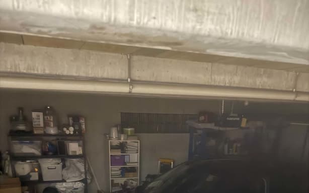 Flooding at a property in Oamaru.