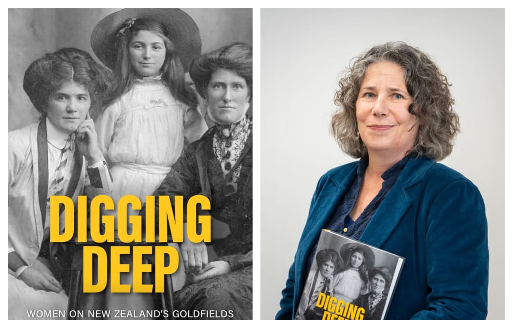 The forgotten women of New Zealand’s goldfields are brought to life in new book by Julia Bradshaw from Canterbury Museum.