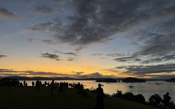 Sunrise at Waitangi