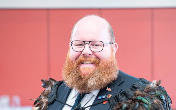 Chris Abercrombie, president of the Post Primary Teachers' Association Te Wehengarua (PPTA).