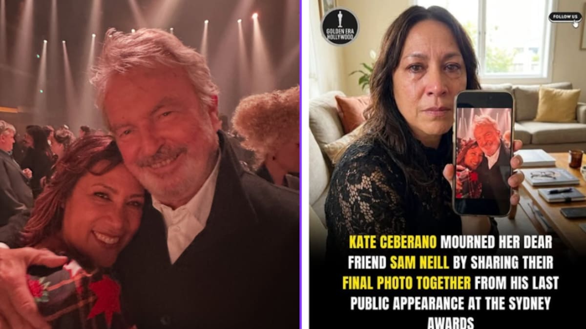 Australian singer Kate Ceberano slams AI site for fake post of her tribute to Sir Sam Neill