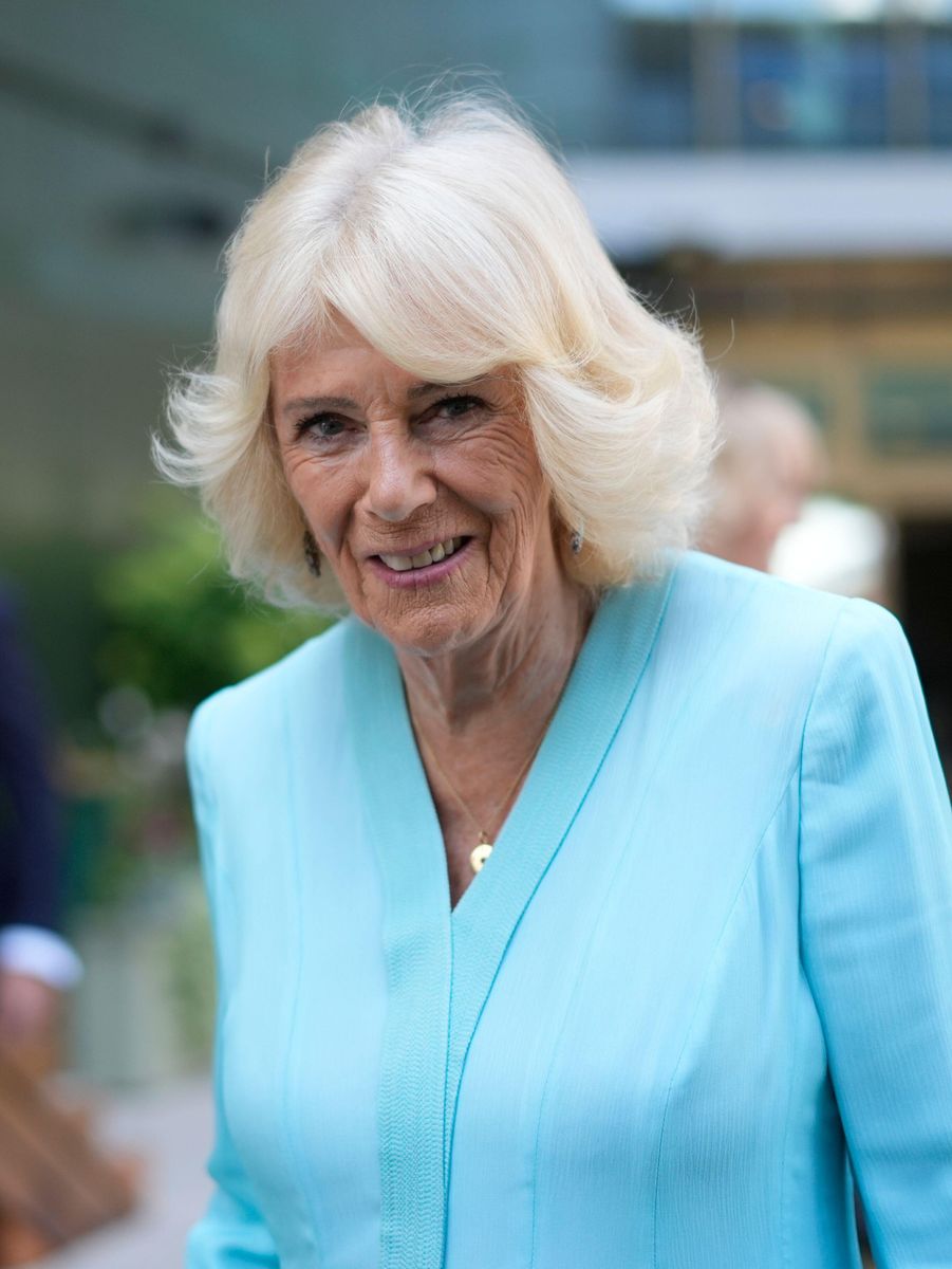 The Queen embraced sustainable royal fashion by rewearing one of her favorite dresses for the Wimbledon quarterfinals.