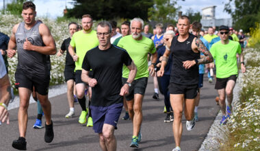 Runners on their way during the Midleton Greenway parkrun in Midleton, Co Cork. Pictures: David Keane.