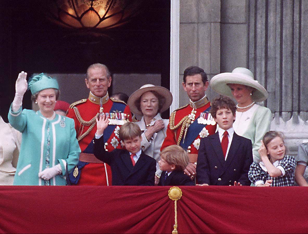 Image may contain Prince Philip Duke of Edinburgh Charles Prince of Wales Patsy Swayze and Marlon Williams