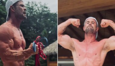 Chris Hemsworth, 42, Shares His 'Extraction 3' Workout for Full-Body Muscle – 17 Exercises, 2 Bits of Kit