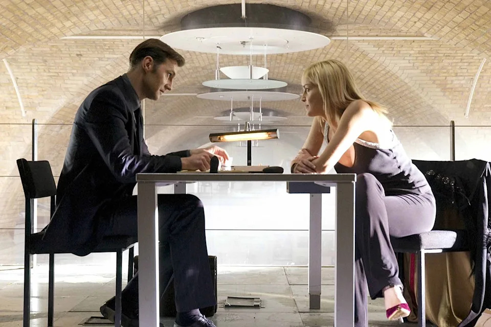 David Morrissey and Sharon Stone in 'Basic Instinct 2'Credit: Moviestore/Shutterstock