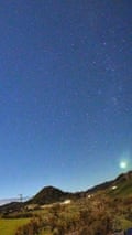 Fireball captured on home security camera after suspected meteor lights up New Zealand sky – video