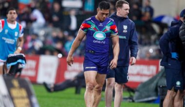 Warriors v Dragons: Roger Tuivasa-Sheck ‘gutted’ ACL injury brought early end to NRL career
