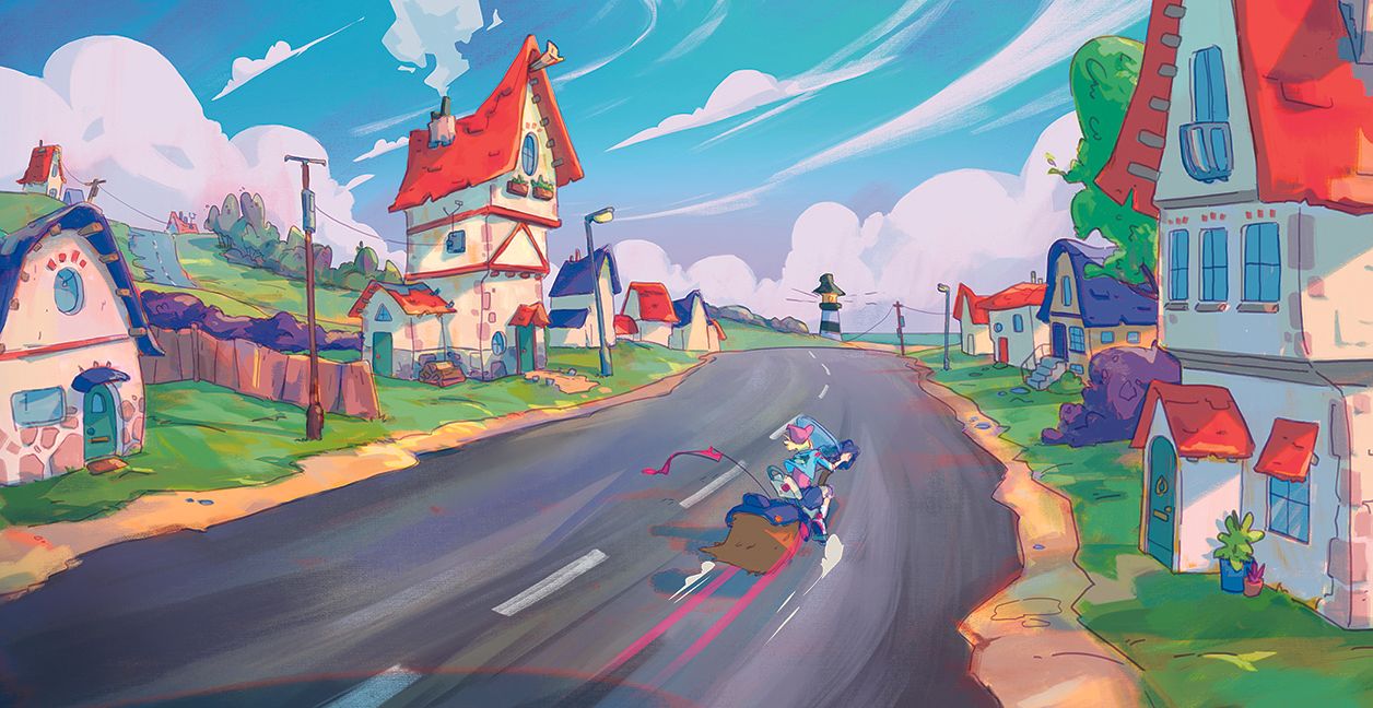 digital art community scene