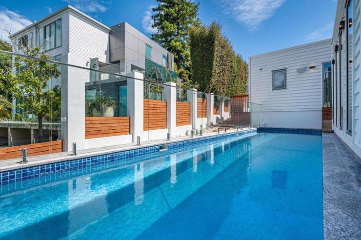 17B Warrington Road, Remuera, Auckland, attracted plenty of bids at auction this week, but it still passed in. Photo / Supplied
