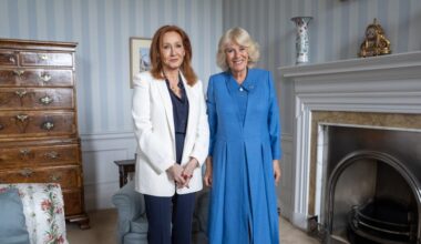 Backlash Continues Over Queen Camilla’s Meeting With J.K. Rowling