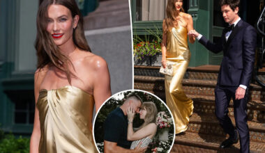Karlie Kloss and husband Josh Kushner attend Taylor Swift, Travis Kelce’s star-studded wedding at MSG after weeks of speculation