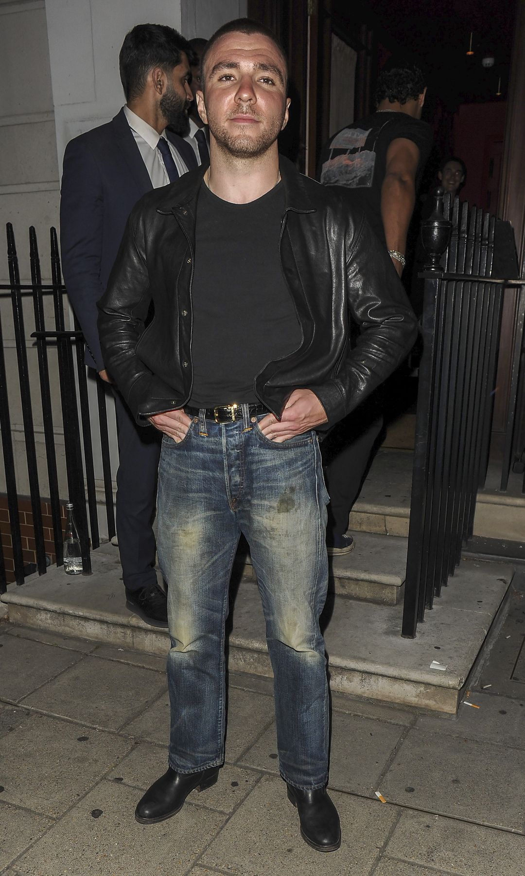 Rocco Ritchie celebrating the release of her mother's new album