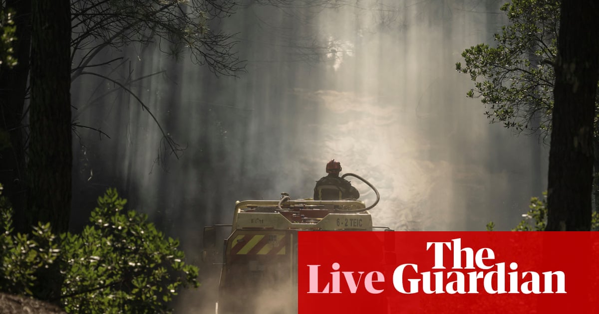 France and Spain brace for fresh heatwave as warnings issued over risk of new wildfires – Europe live | Europe