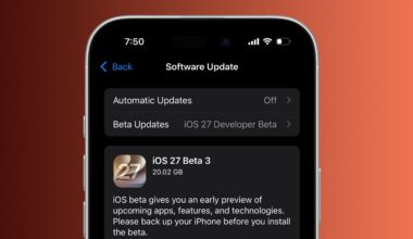 New in iOS 27 beta 3: Siri AI voice customization options