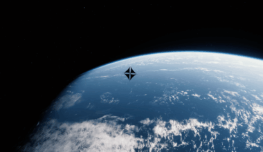 An artist's conception of Eärendil-1 in orbit. Credit: Reflect Orbital.