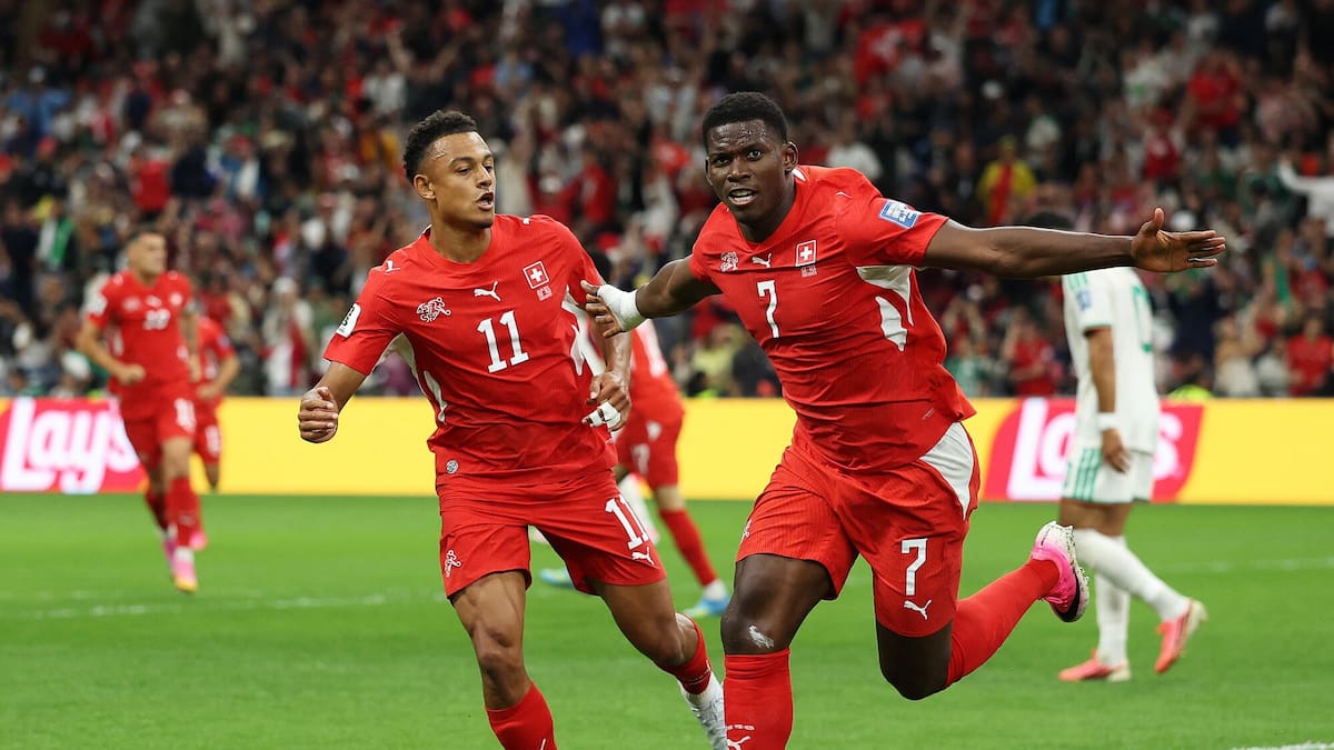 Fifa World Cup: Switzerland move into Round of 16 with win over Algeria