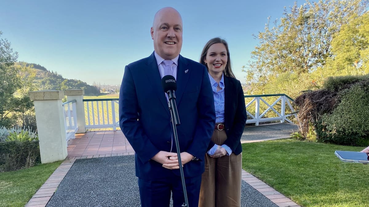 PM Christopher Luxon blames NZ First for high energy prices during Hawke’s Bay visit