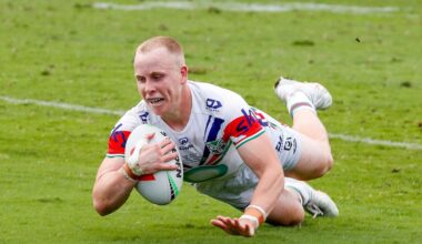 Warriors: Rookie Luke Hanson to exit club at end of year and join Gold Coast