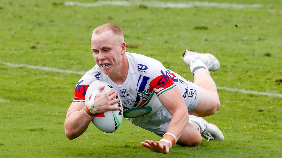 Warriors: Rookie Luke Hanson to exit club at end of year and join Gold Coast