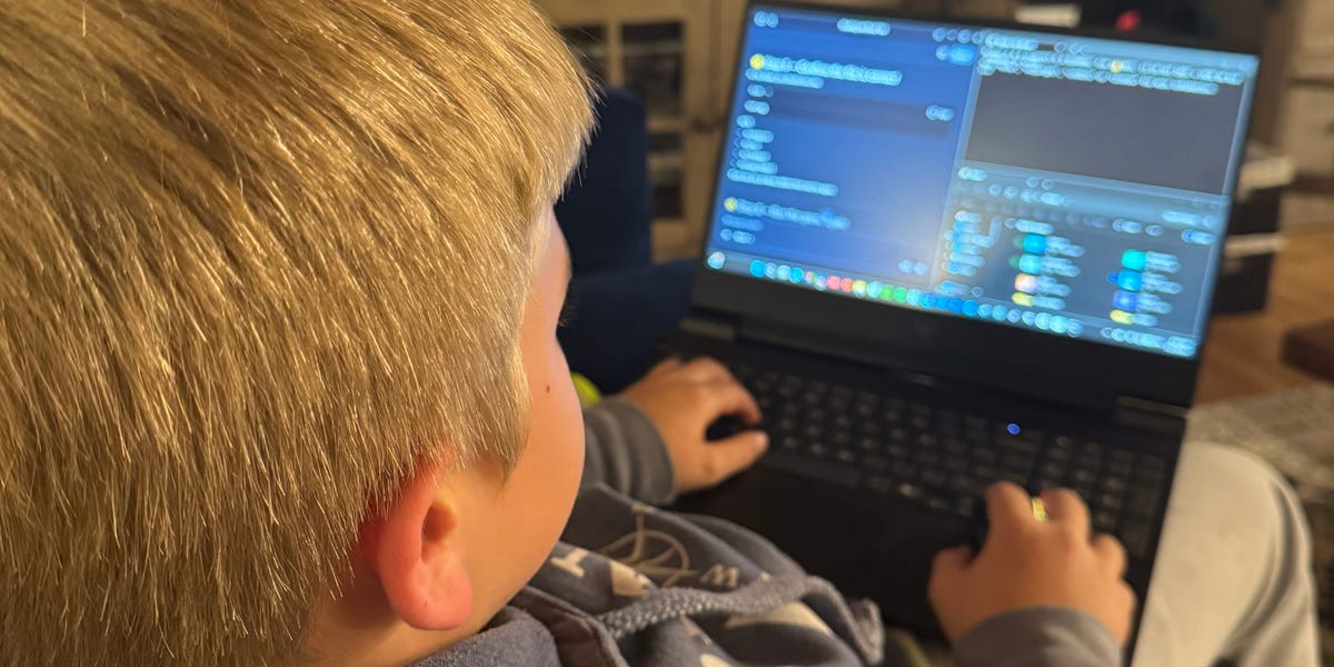 My 11-Year-Old Son Built a Video Game With AI. It's Not a Threat.