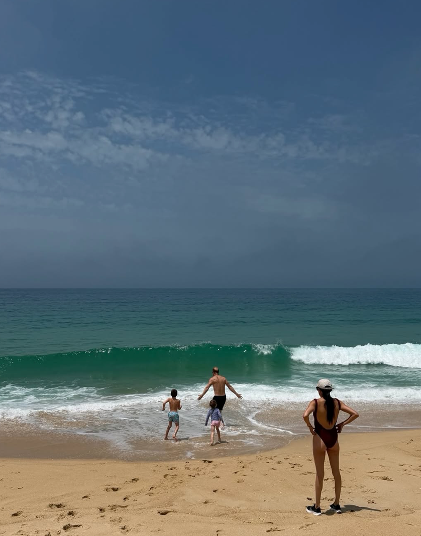 Prince Harry, Prince Archie and Princess Lilibet enjoyed a beach day during the family's recent vacation.