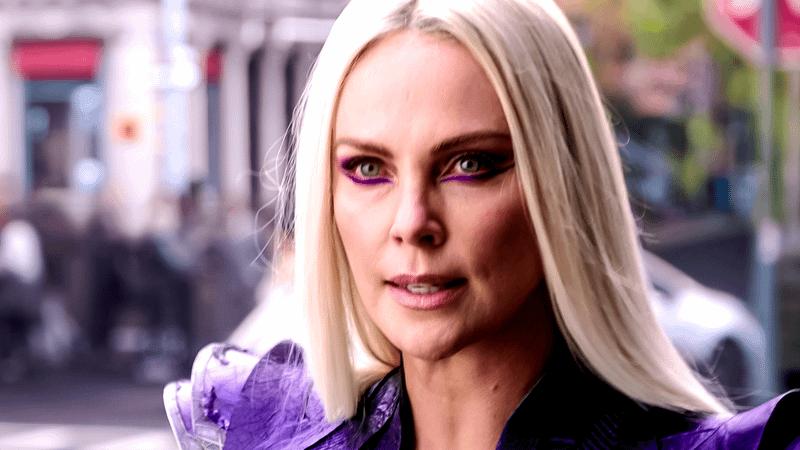 Clea stops Stephen Strange on a New York street.