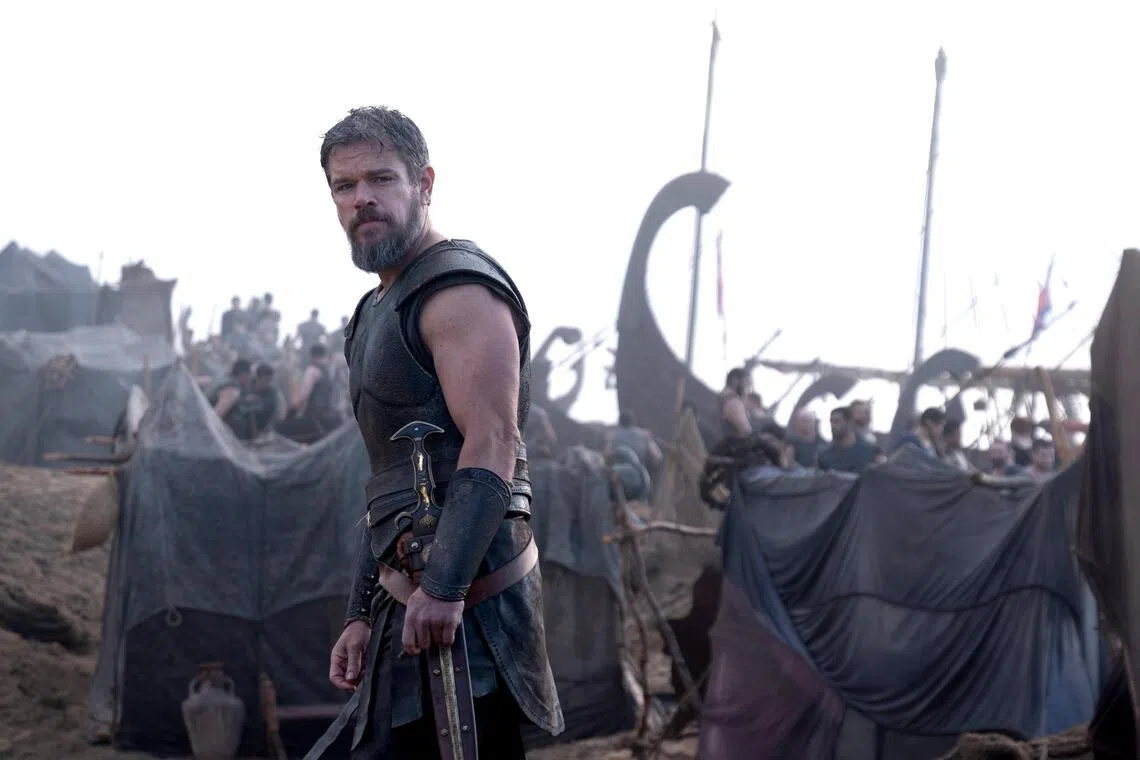 Matt Damon in The Odyssey.