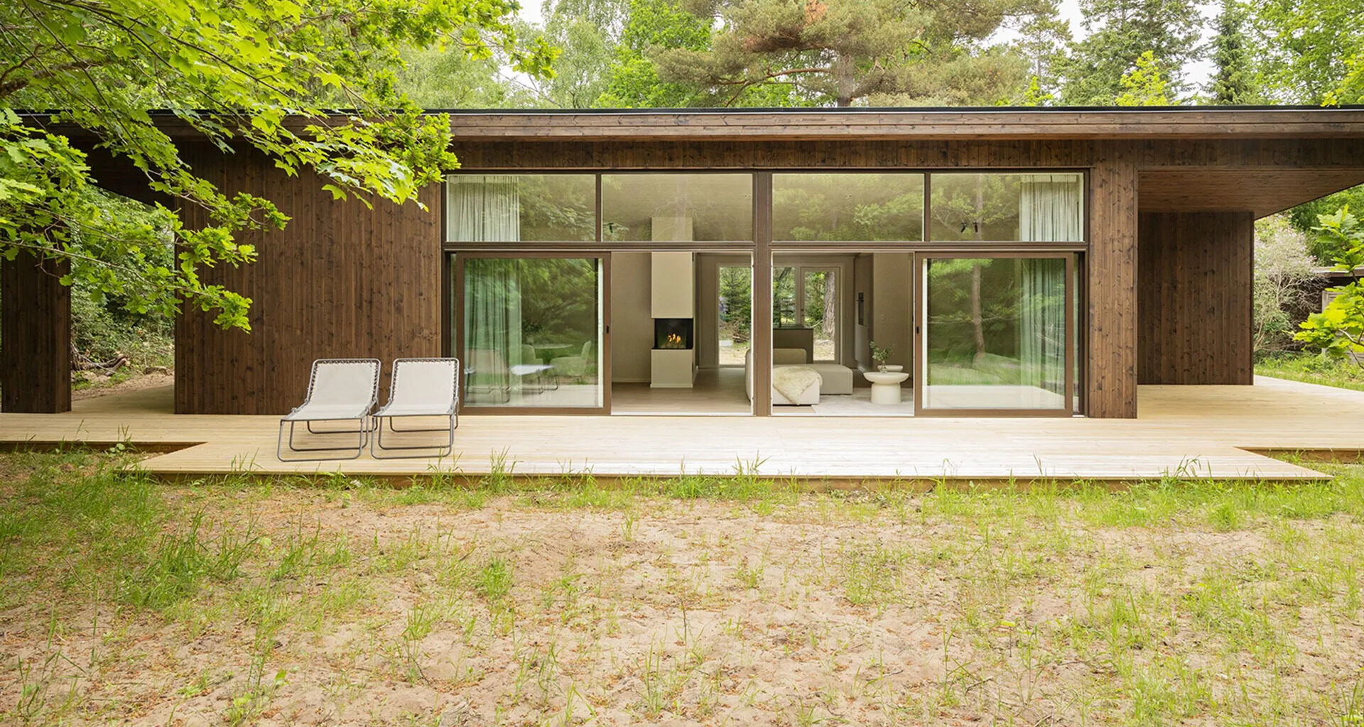 Behold this timber holiday house near Denmark’s largest lake