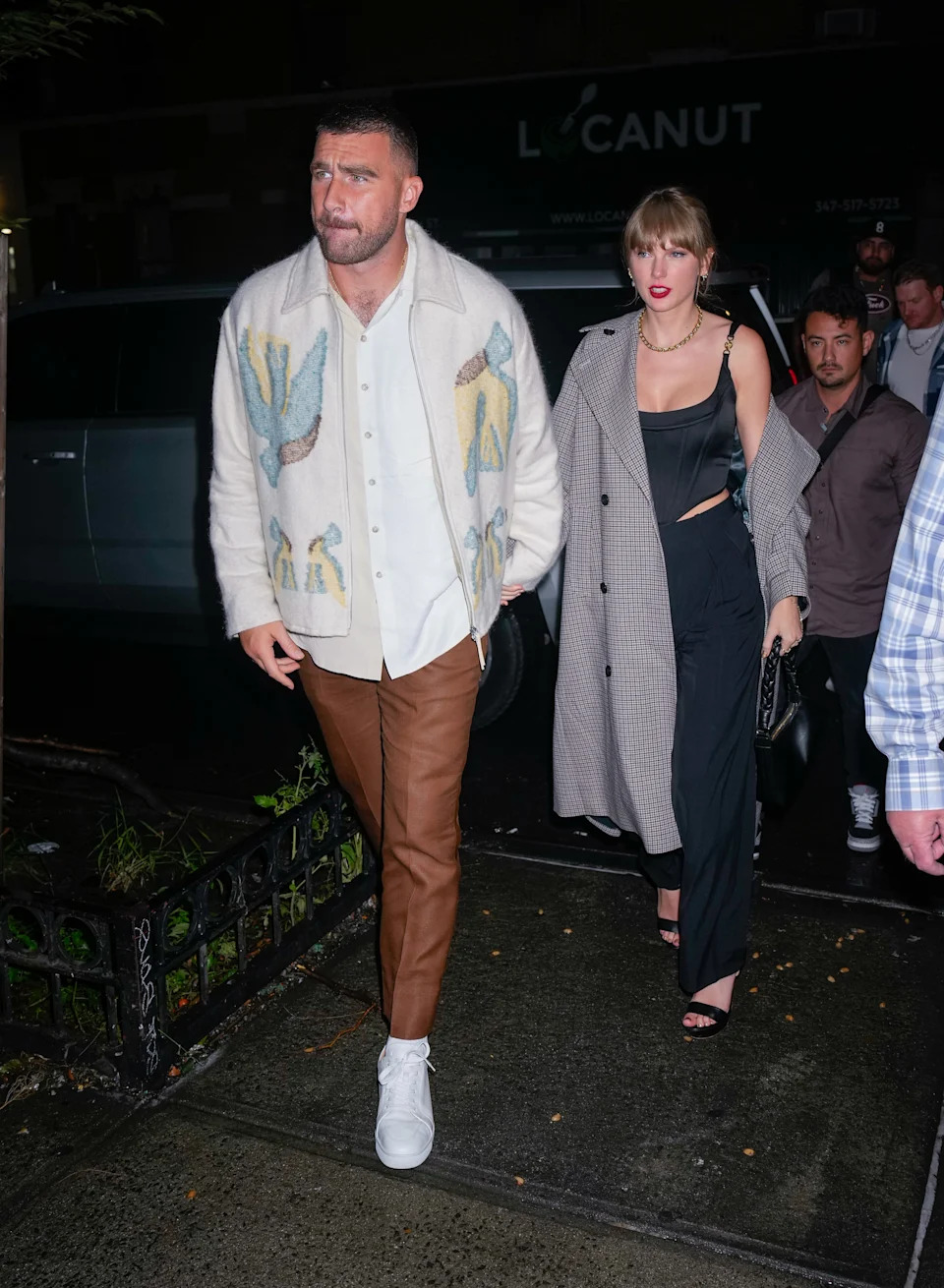 Kelce and Swift (pictured here in 2023) are set to tie the knot in front of 1,000 guests at Madison Square Garden in New York City Friday. GC Images