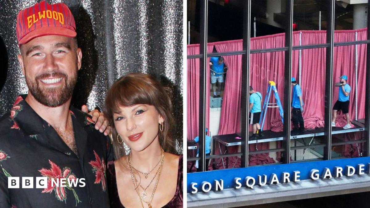 Taylor Swift wedding live updates: Excitement at Madison Square Garden for Travis Kelce wedding