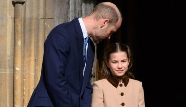 Princess Charlotte looks like Prince William's twin in '90s outfit