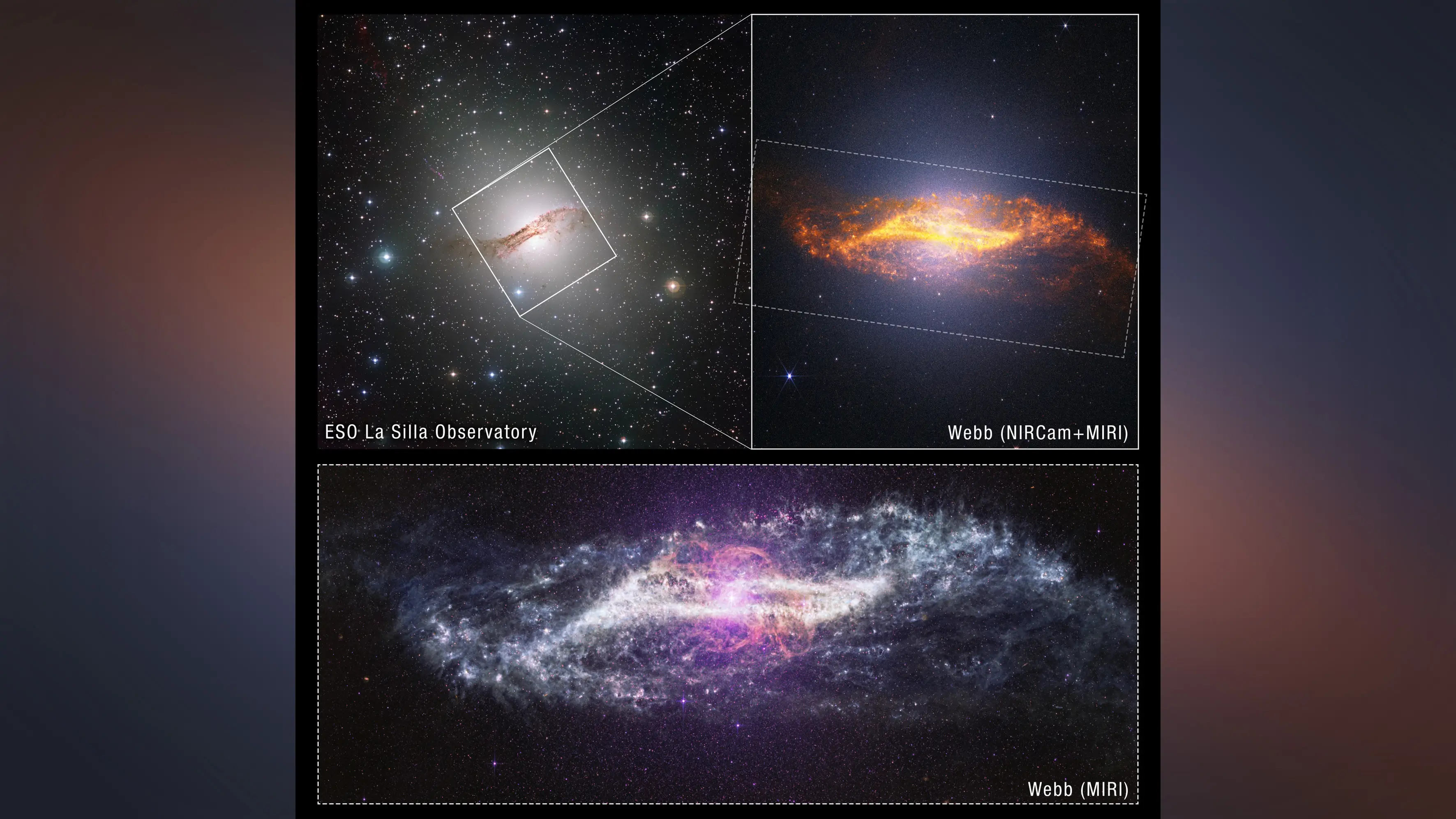 Diagram of galaxy.
