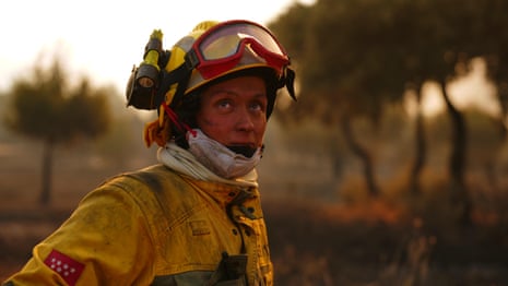 Spain wildfire burns 'out of extinguishing capacity' as fires engulf parts of Europe – video