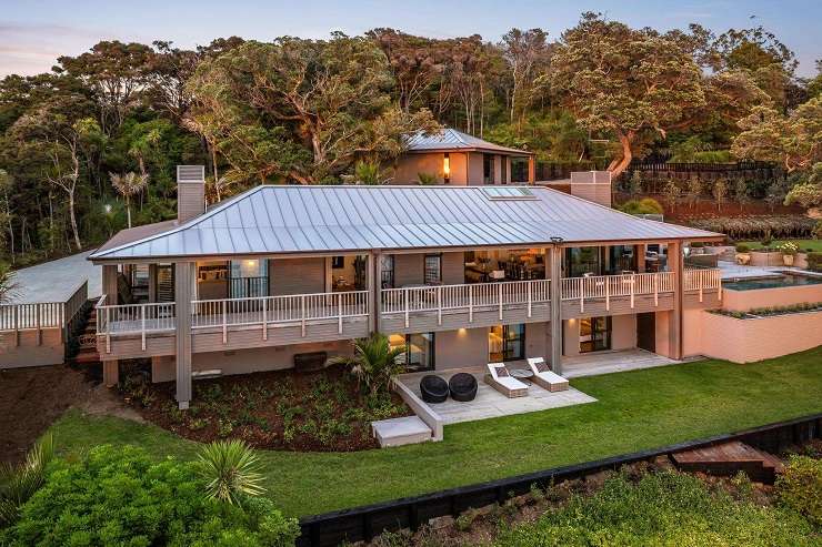 The luxury waterfront home that Kim Dotcom is reportedly renting. Photo / Supplied