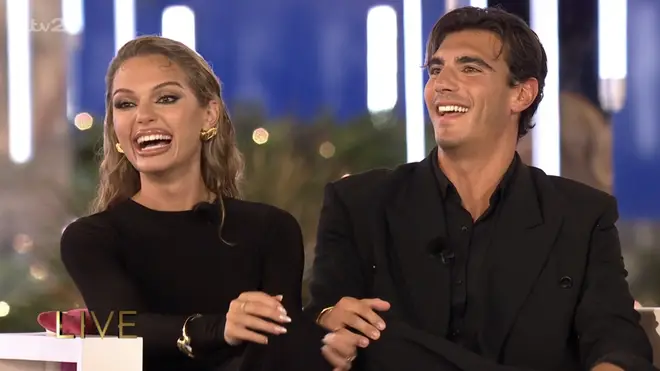 Julia and Lorenzo were shocked to crowned Love Island 2026 winners