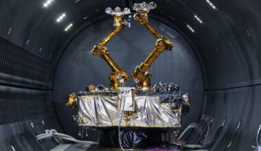 This is the world's most advanced robotic servicing satellite—that we know about