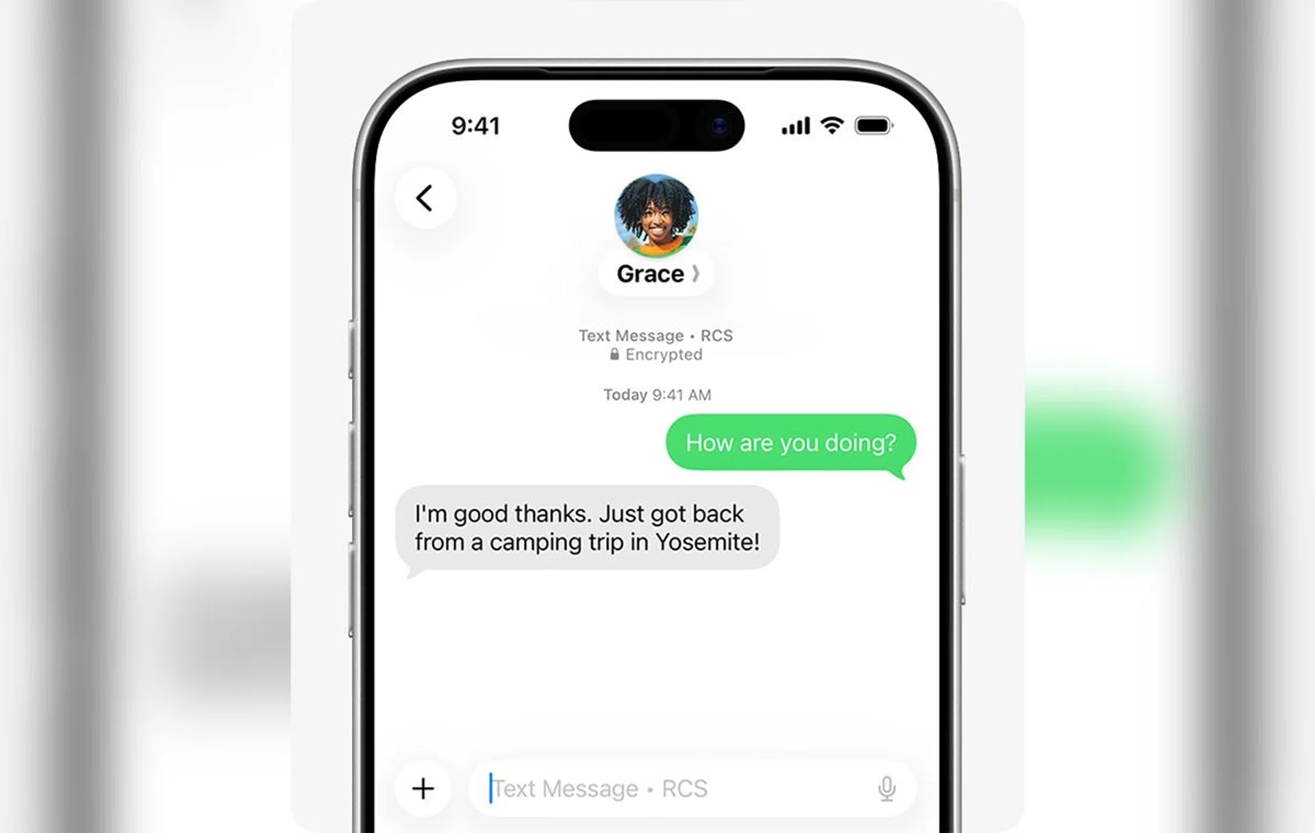 iPhone RCS