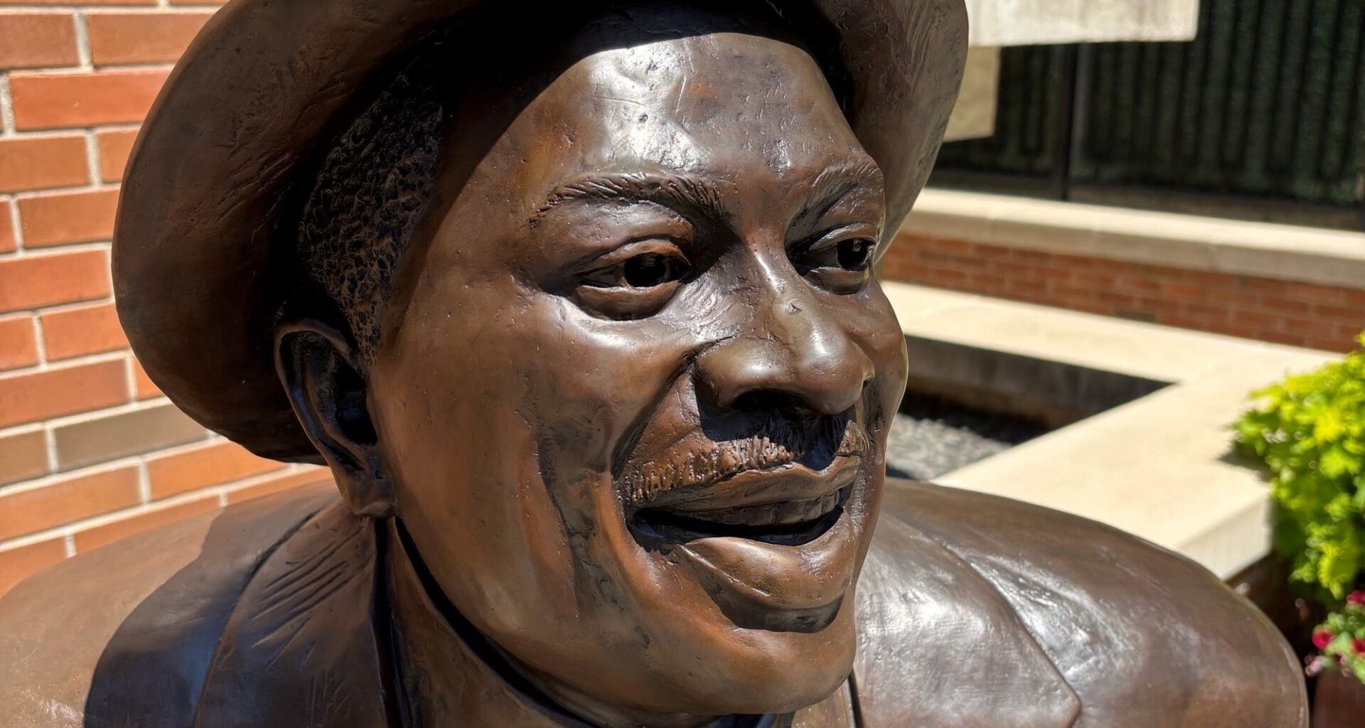 Douglas Distefano works on all kinds of statues, including most recently this one of jazz musician Count Basie.