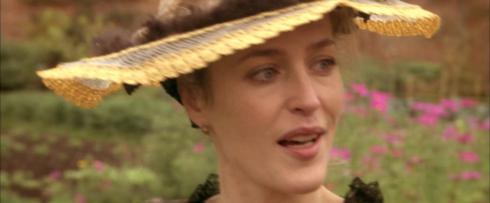 gillian anderson, a cock and bull story