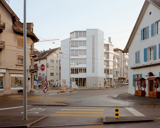 GOLD AWARD Residential Multi-Family: House Between Planes in Dietikon, Switzerland, by Atelier NU. Photo: Federico Farinatti