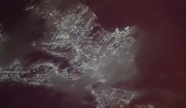 See fireworks from space as ISS orbits over US during July 4th