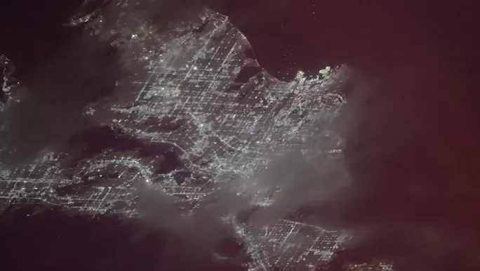 See fireworks from space as ISS orbits over US during July 4th