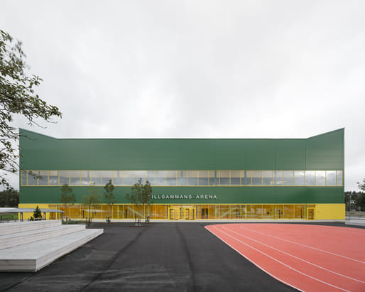 GOLD AWARD Public Buildings: Sports and Culture Complex in Ljungby, Sweden, by Hermansson Hiller Lundberg Arkitekter. Photo: Johan Dehlin