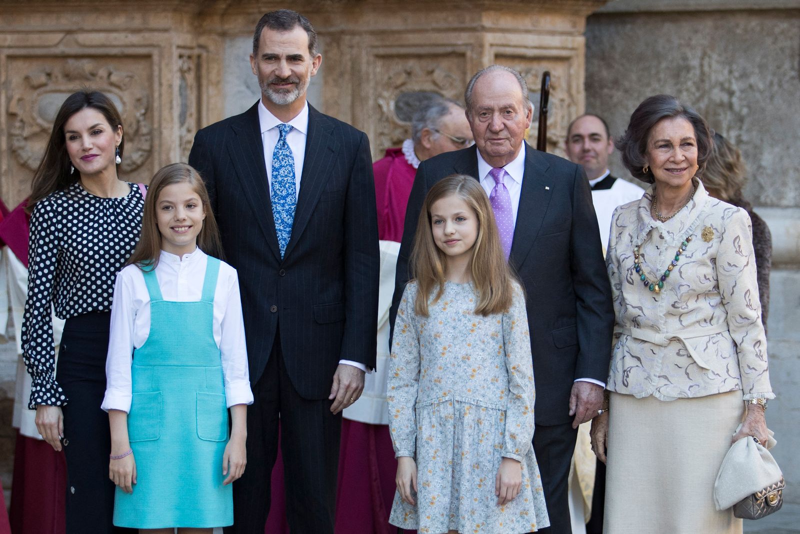 Image may contain Felipe VI of Spain Juan Carlos I João Loureiro Person People Adult Accessories Formal Wear and Tie