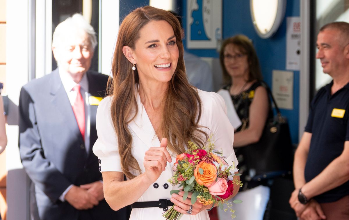 The Princess wore a dress she's previously worn in the past